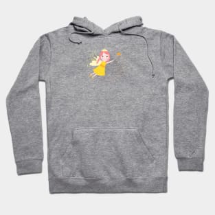 Cute fairytale yellow stars shining Hoodie